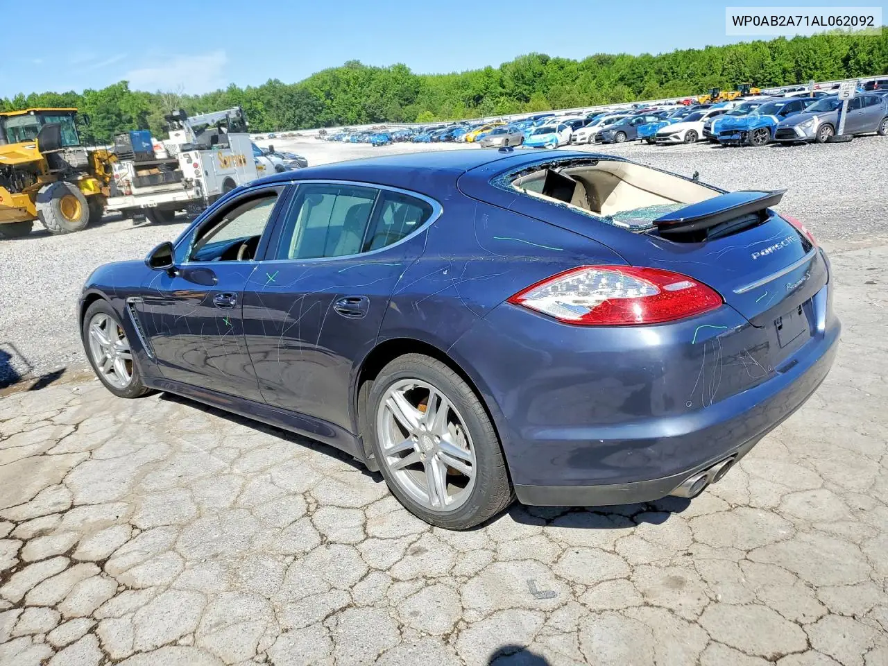 2010 Porsche Panamera S VIN: WP0AB2A71AL062092 Lot: 52916176