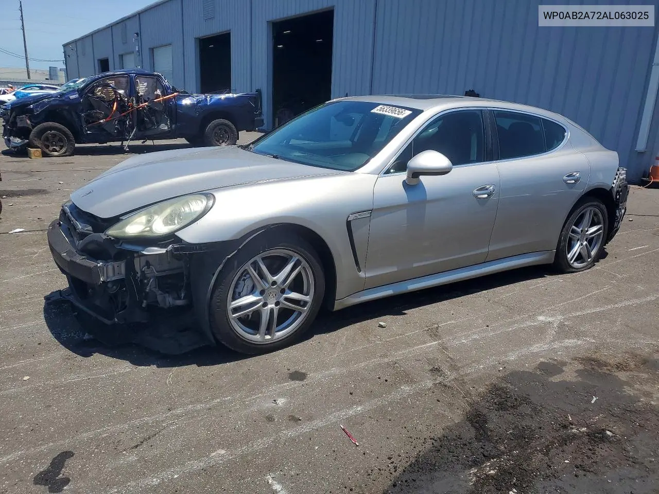 2010 Porsche Panamera S VIN: WP0AB2A72AL063025 Lot: 56339656