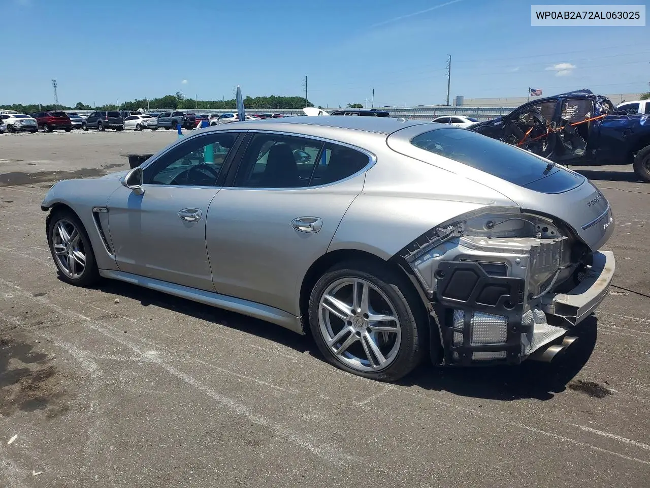 2010 Porsche Panamera S VIN: WP0AB2A72AL063025 Lot: 56339656