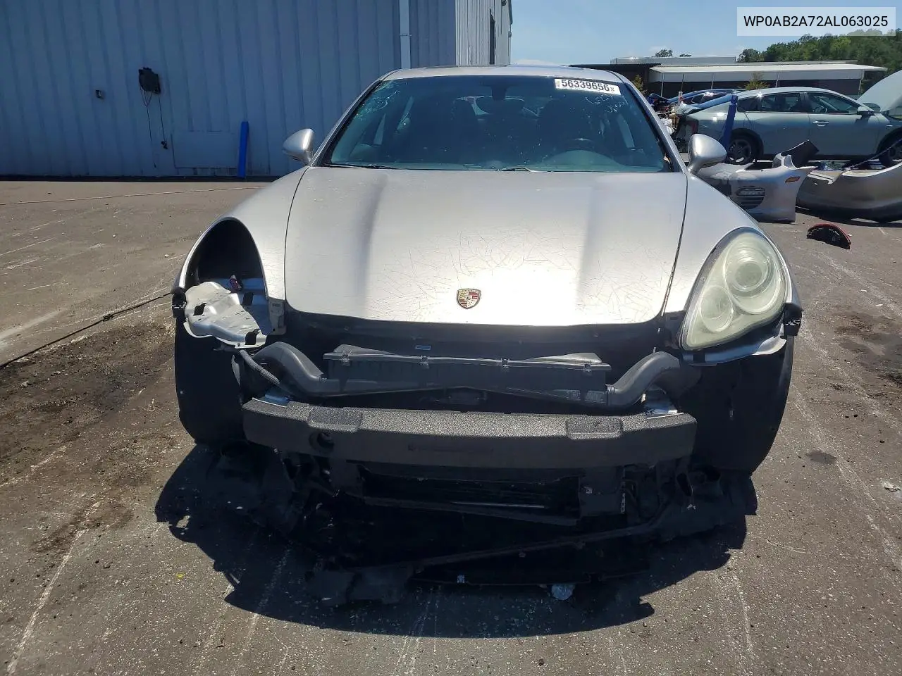 2010 Porsche Panamera S VIN: WP0AB2A72AL063025 Lot: 56339656