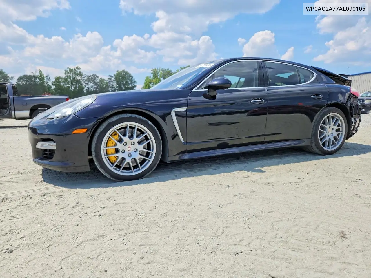 2010 Porsche Panamera Turbo VIN: WP0AC2A77AL090105 Lot: 61731636