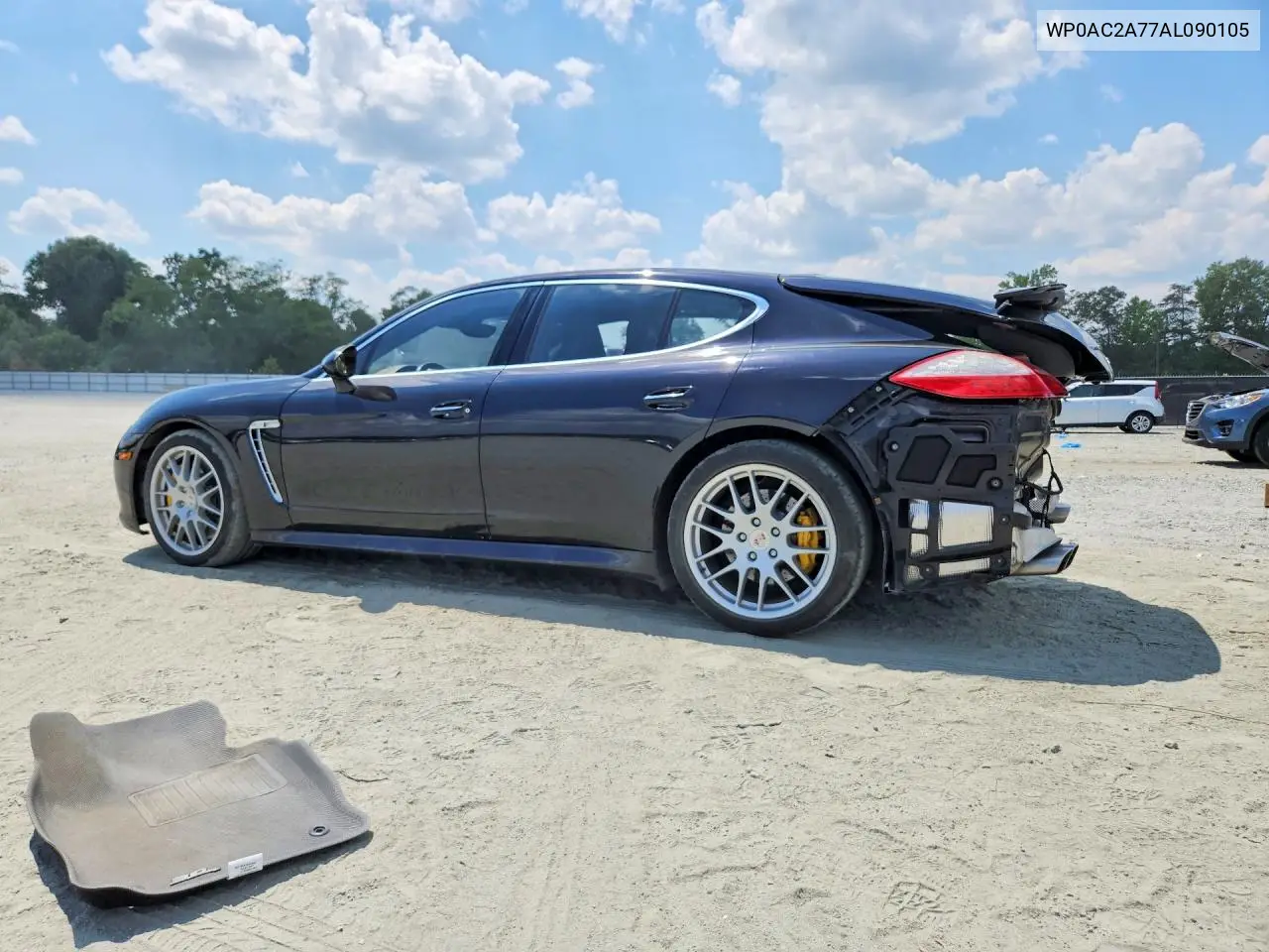 2010 Porsche Panamera Turbo VIN: WP0AC2A77AL090105 Lot: 61731636