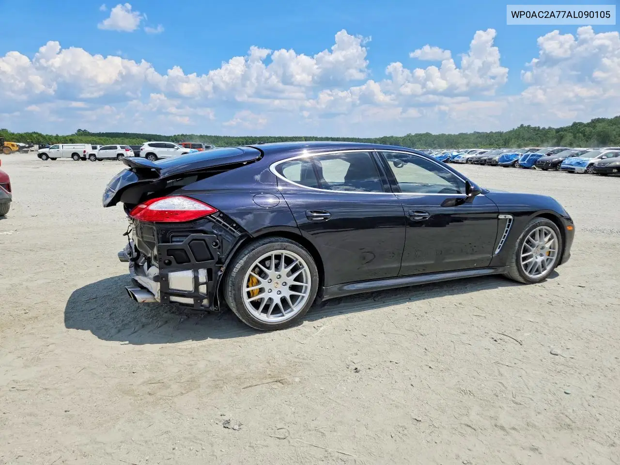 2010 Porsche Panamera Turbo VIN: WP0AC2A77AL090105 Lot: 61731636