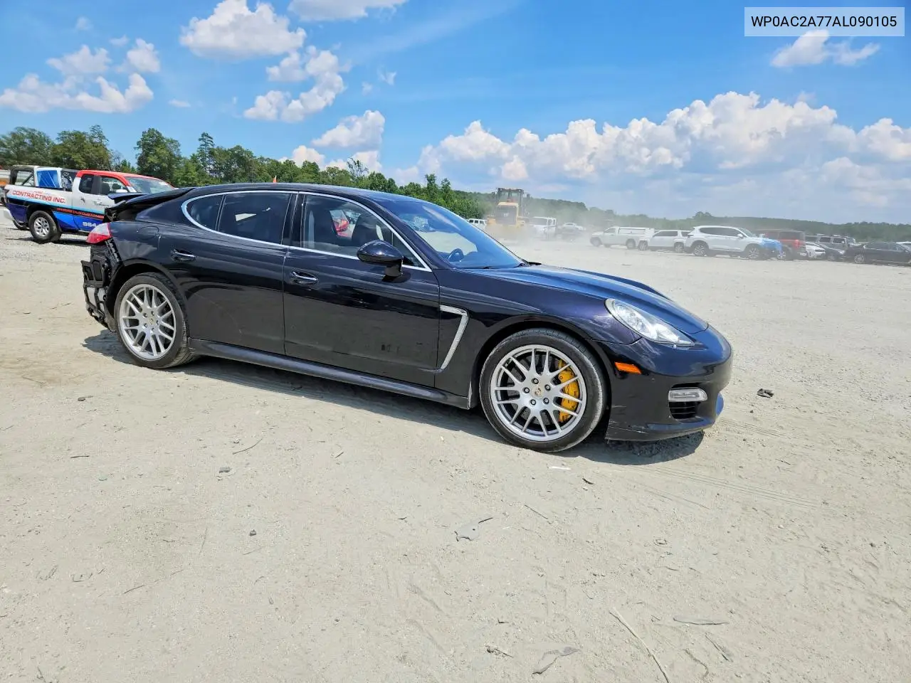 2010 Porsche Panamera Turbo VIN: WP0AC2A77AL090105 Lot: 61731636