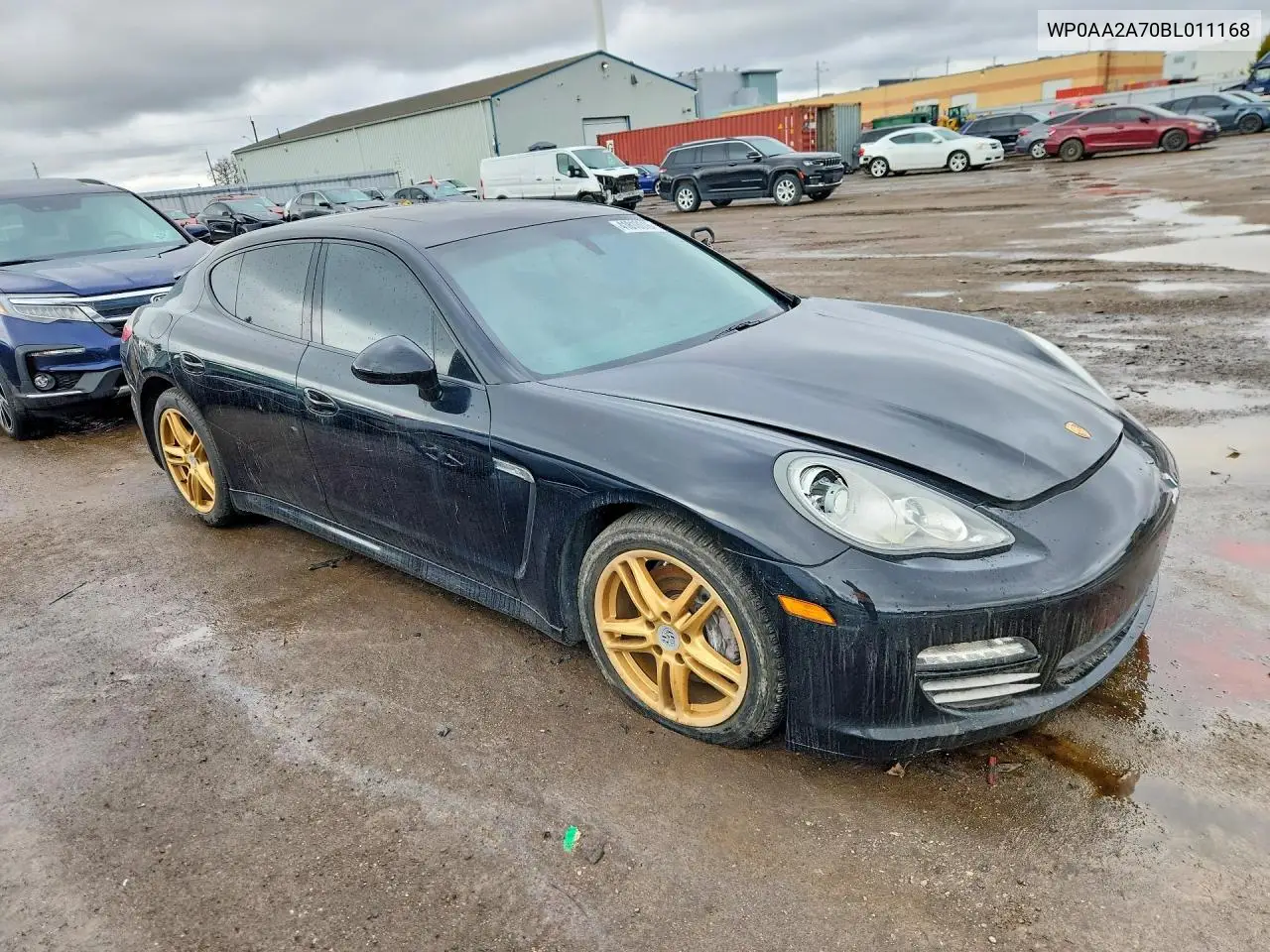 2011 Porsche Panamera 2 VIN: WP0AA2A70BL011168 Lot: 41813016