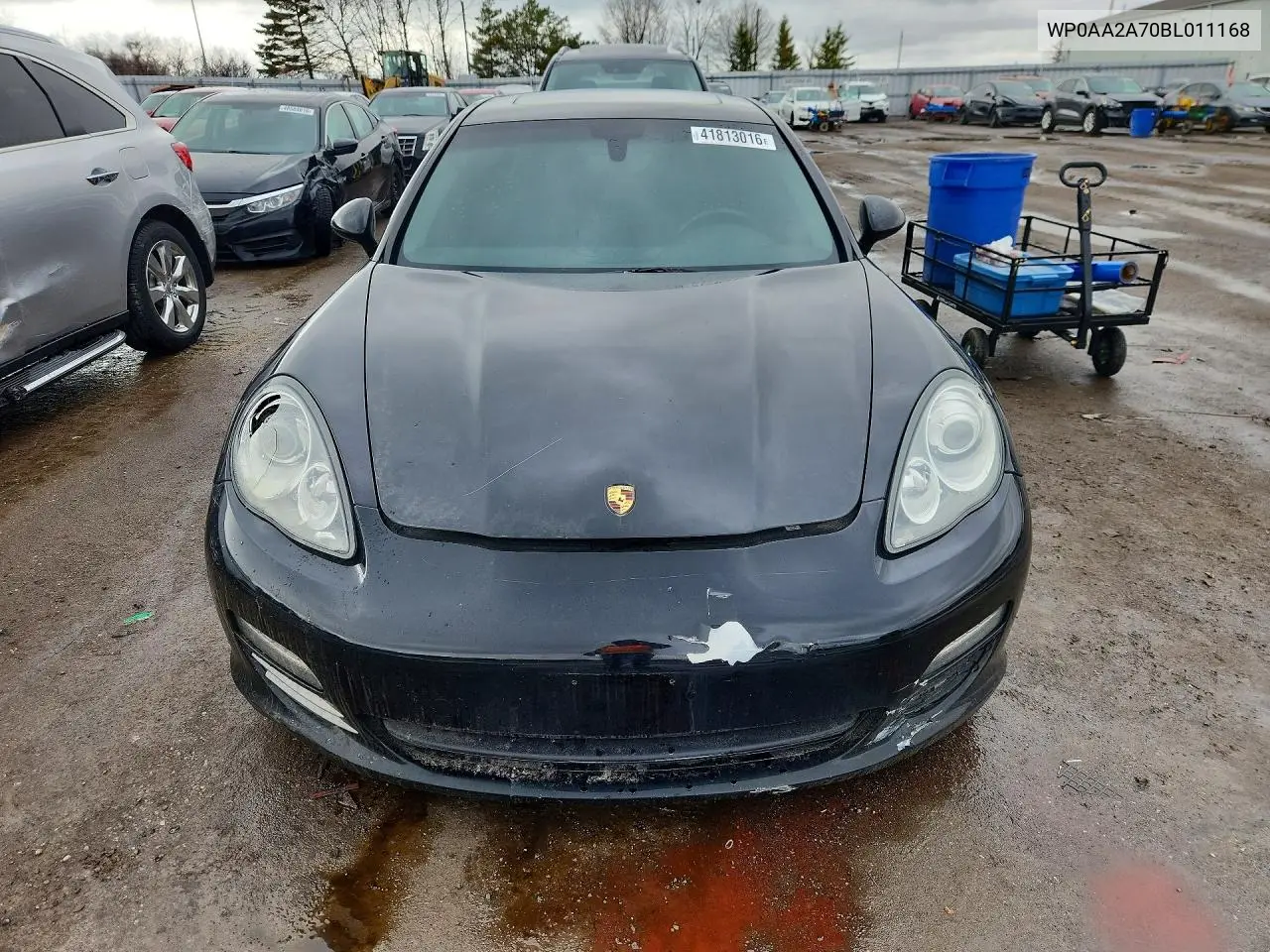 2011 Porsche Panamera 2 VIN: WP0AA2A70BL011168 Lot: 41813016