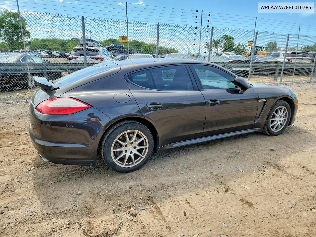 2011 Porsche Panamera 2 VIN: WP0AA2A78BL010785 Lot: 53116766