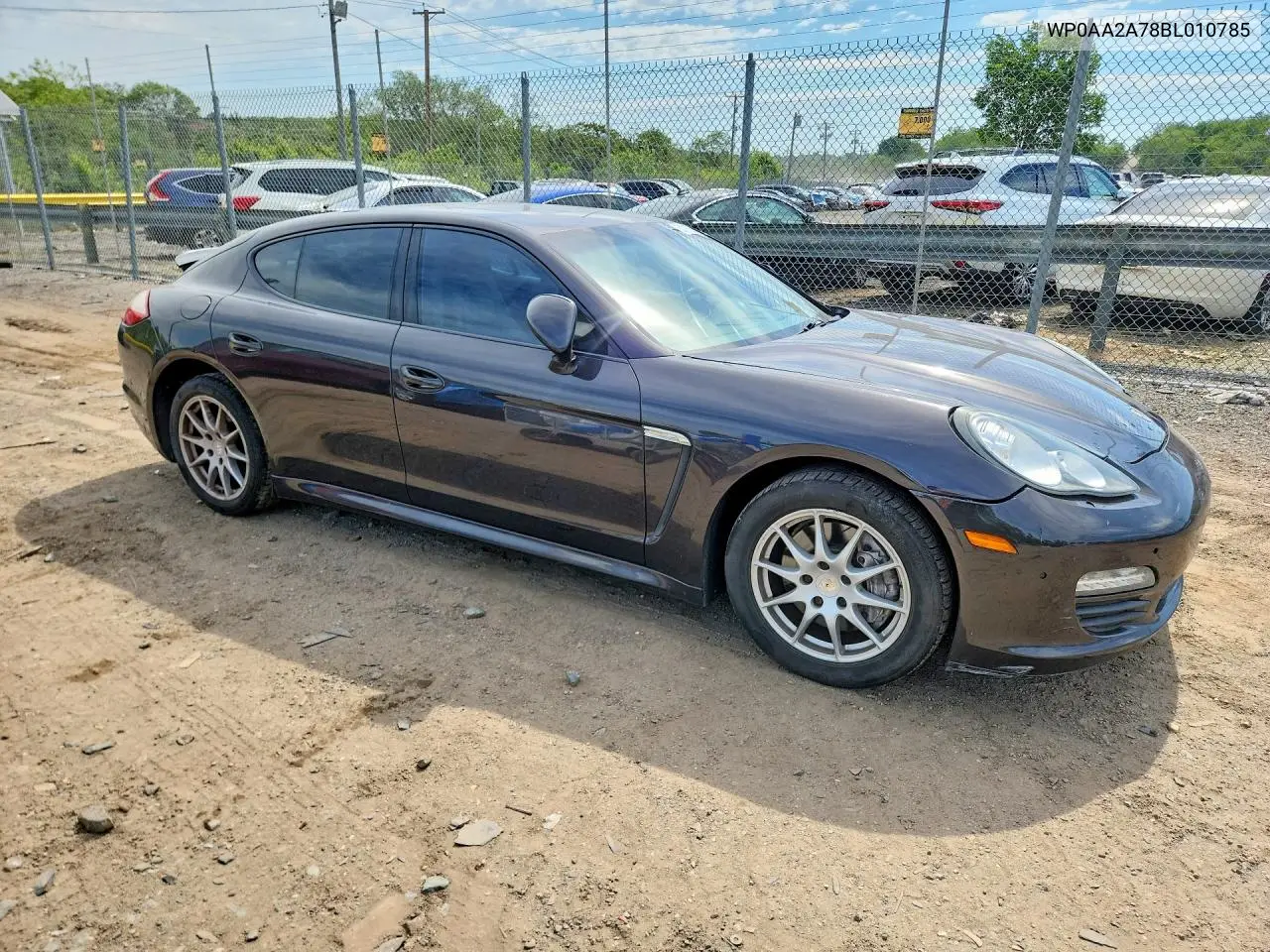 2011 Porsche Panamera 2 VIN: WP0AA2A78BL010785 Lot: 53116766