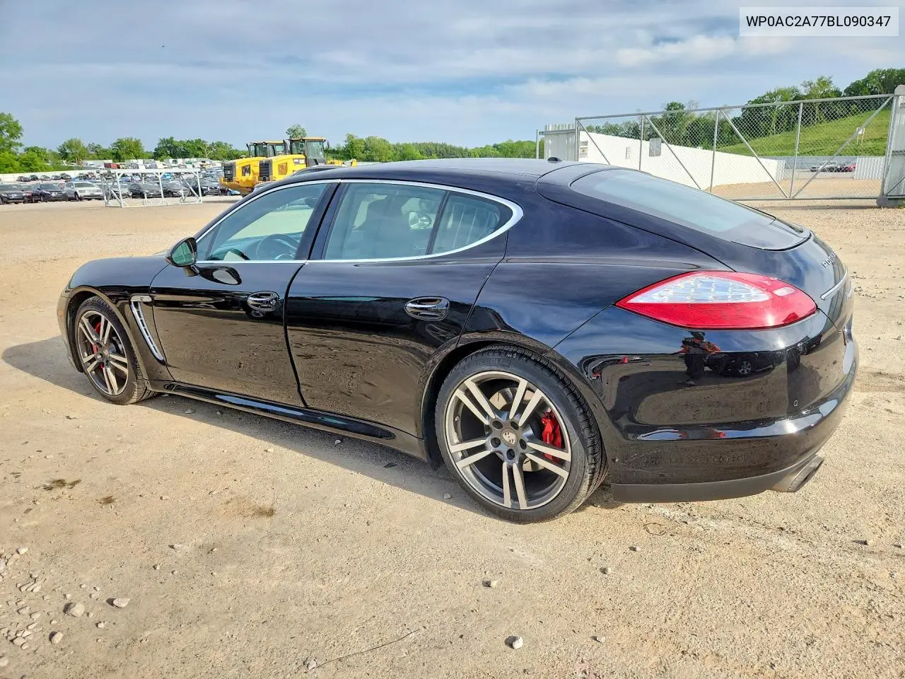 2011 Porsche Panamera Turbo VIN: WP0AC2A77BL090347 Lot: 55592896