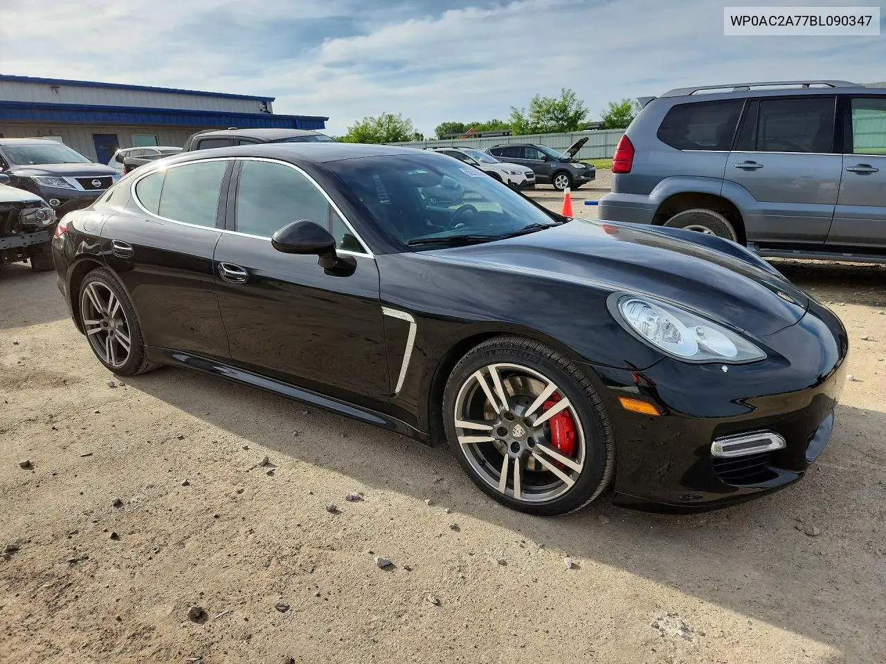 2011 Porsche Panamera Turbo VIN: WP0AC2A77BL090347 Lot: 55592896