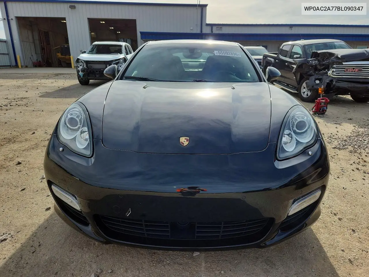 2011 Porsche Panamera Turbo VIN: WP0AC2A77BL090347 Lot: 55592896