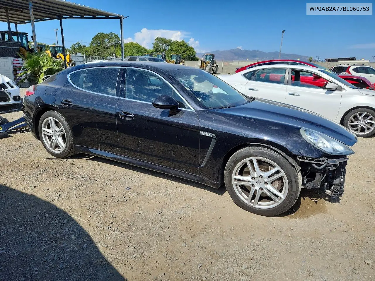 2011 Porsche Panamera S VIN: WP0AB2A77BL060753 Lot: 57153516