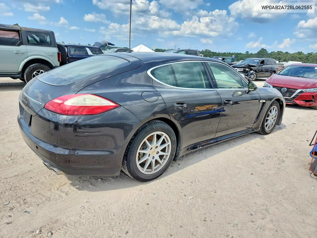 2011 Porsche Panamera S VIN: WP0AB2A72BL062555 Lot: 59855106