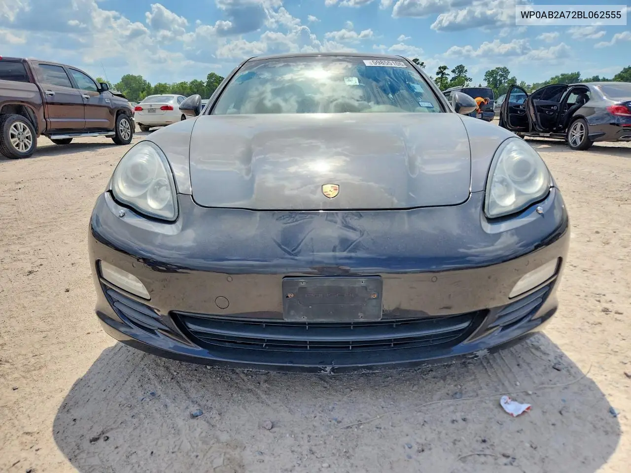 2011 Porsche Panamera S VIN: WP0AB2A72BL062555 Lot: 59855106