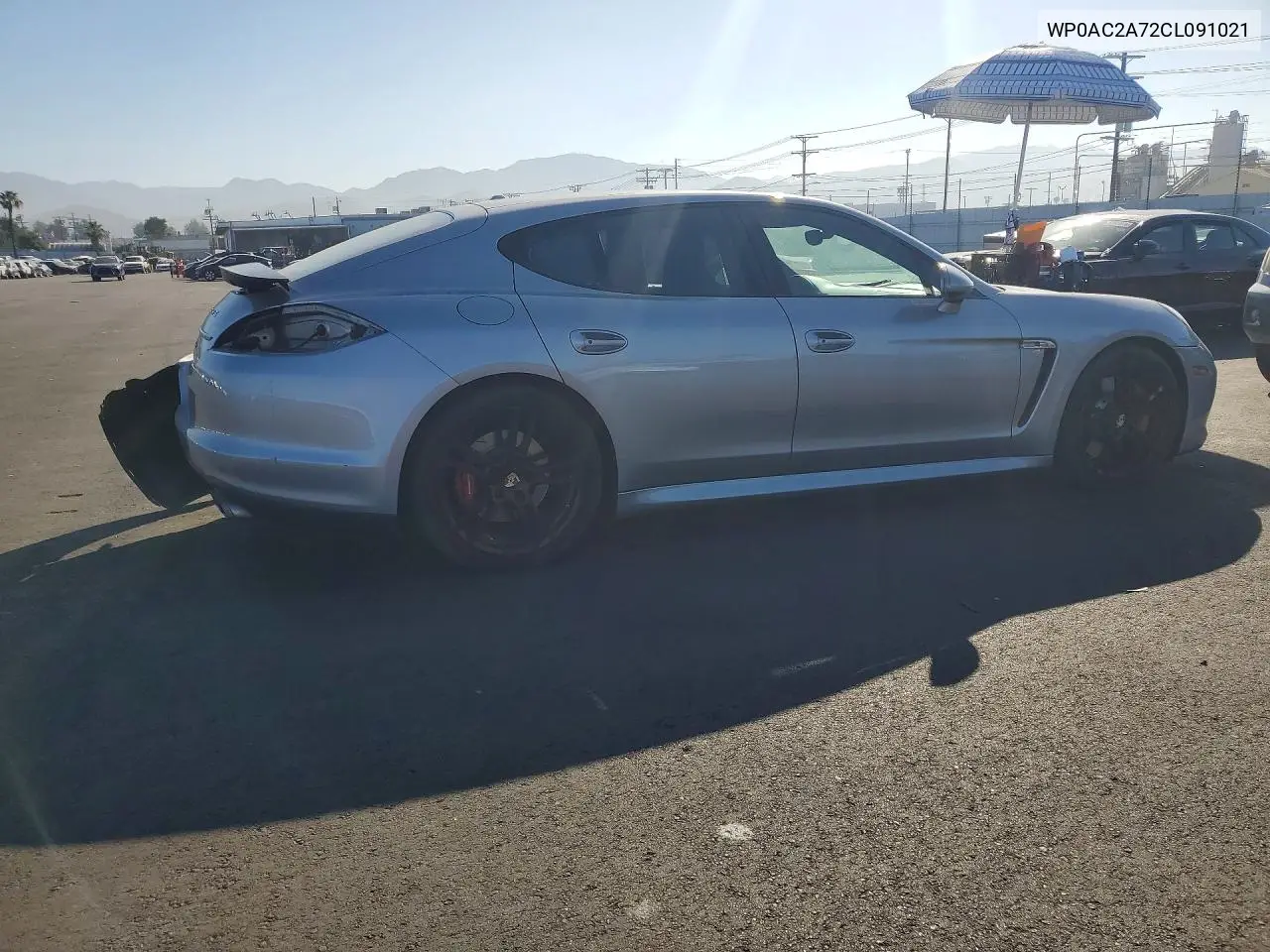 2012 Porsche Panamera Turbo VIN: WP0AC2A72CL091021 Lot: 53170886