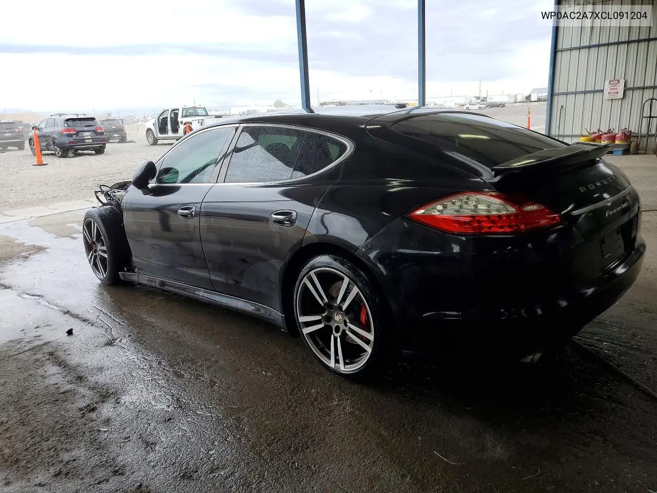 2012 Porsche Panamera Turbo VIN: WP0AC2A7XCL091204 Lot: 53803176