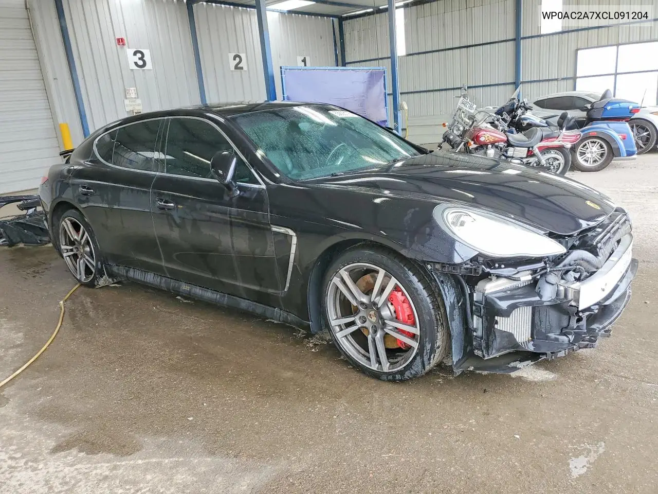 2012 Porsche Panamera Turbo VIN: WP0AC2A7XCL091204 Lot: 53803176