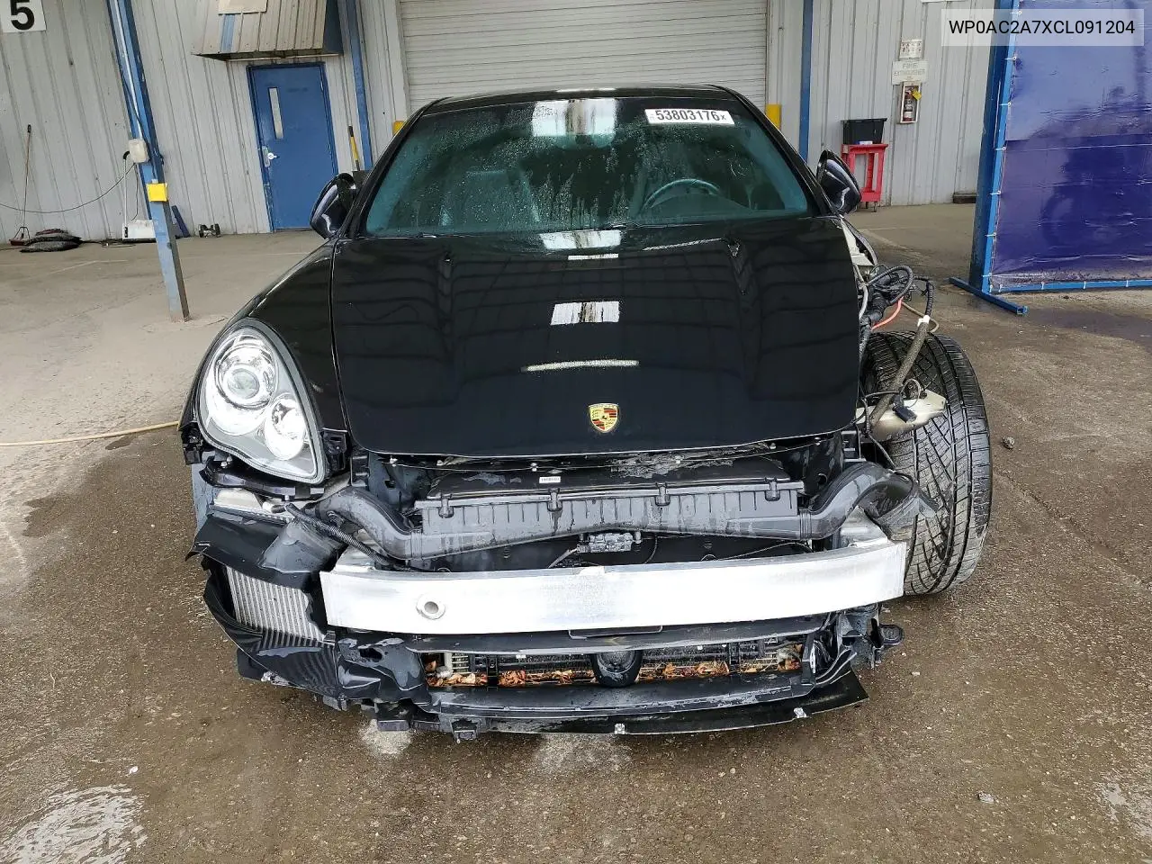 2012 Porsche Panamera Turbo VIN: WP0AC2A7XCL091204 Lot: 53803176