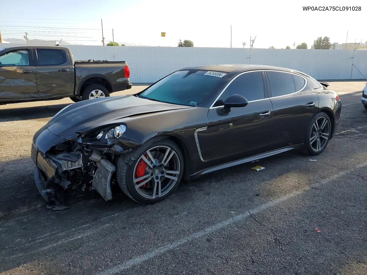2012 Porsche Panamera Turbo VIN: WP0AC2A75CL091028 Lot: 56265806