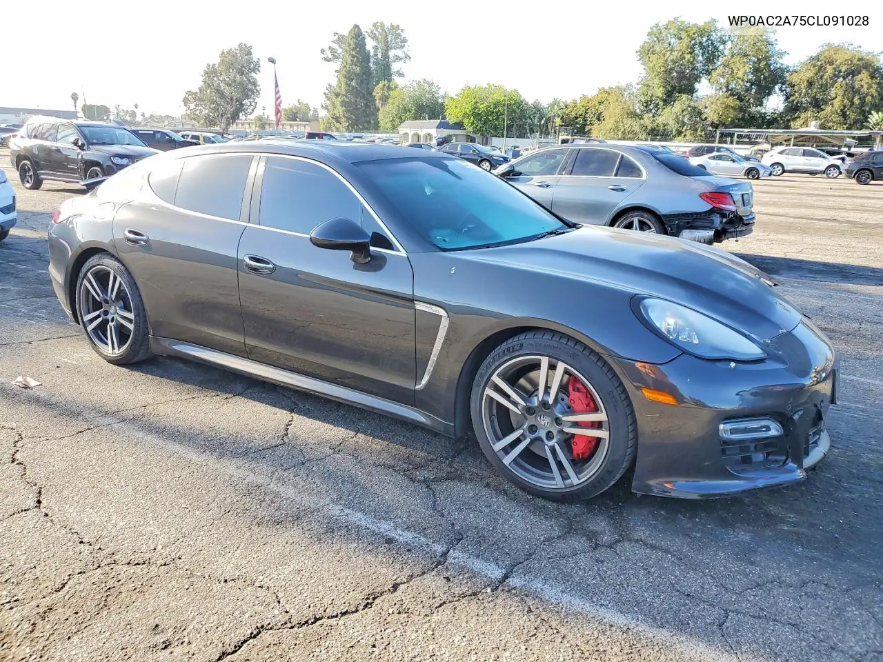 2012 Porsche Panamera Turbo VIN: WP0AC2A75CL091028 Lot: 56265806