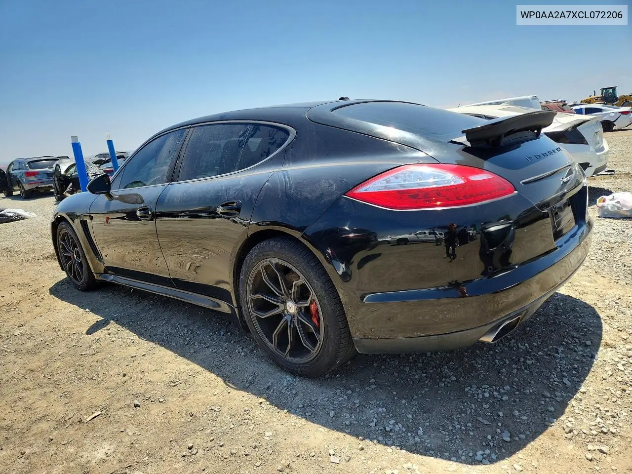 2012 Porsche Panamera 2 VIN: WP0AA2A7XCL072206 Lot: 58785856