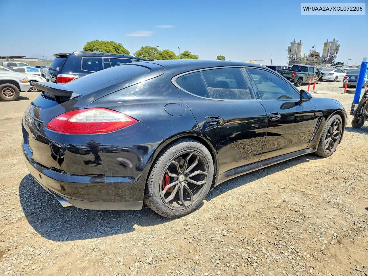 2012 Porsche Panamera 2 VIN: WP0AA2A7XCL072206 Lot: 58785856