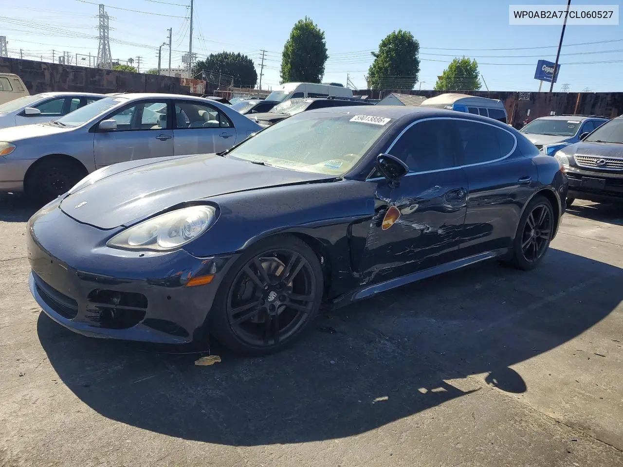 2012 Porsche Panamera S VIN: WP0AB2A77CL060527 Lot: 59013886