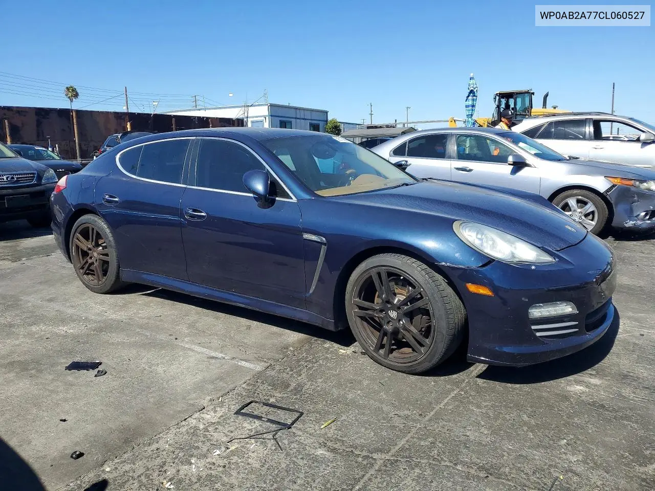 2012 Porsche Panamera S VIN: WP0AB2A77CL060527 Lot: 59013886