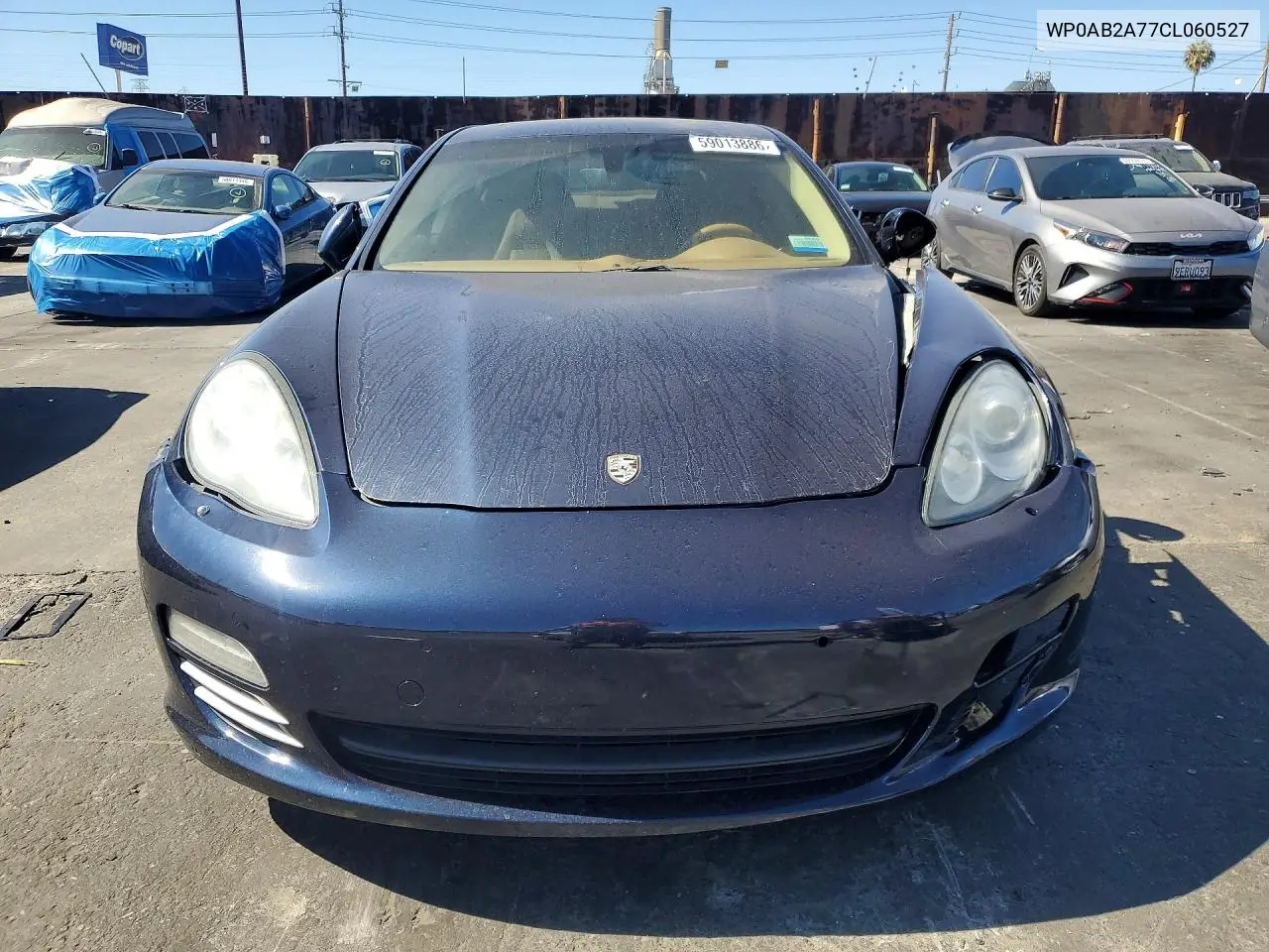 2012 Porsche Panamera S VIN: WP0AB2A77CL060527 Lot: 59013886