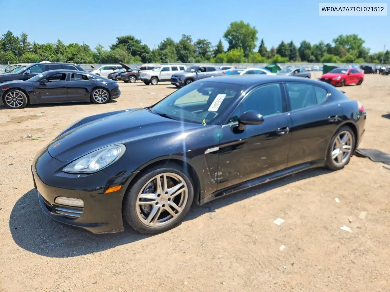 2012 Porsche Panamera 2/4 VIN: WP0AA2A71CL071512 Lot: 59905046