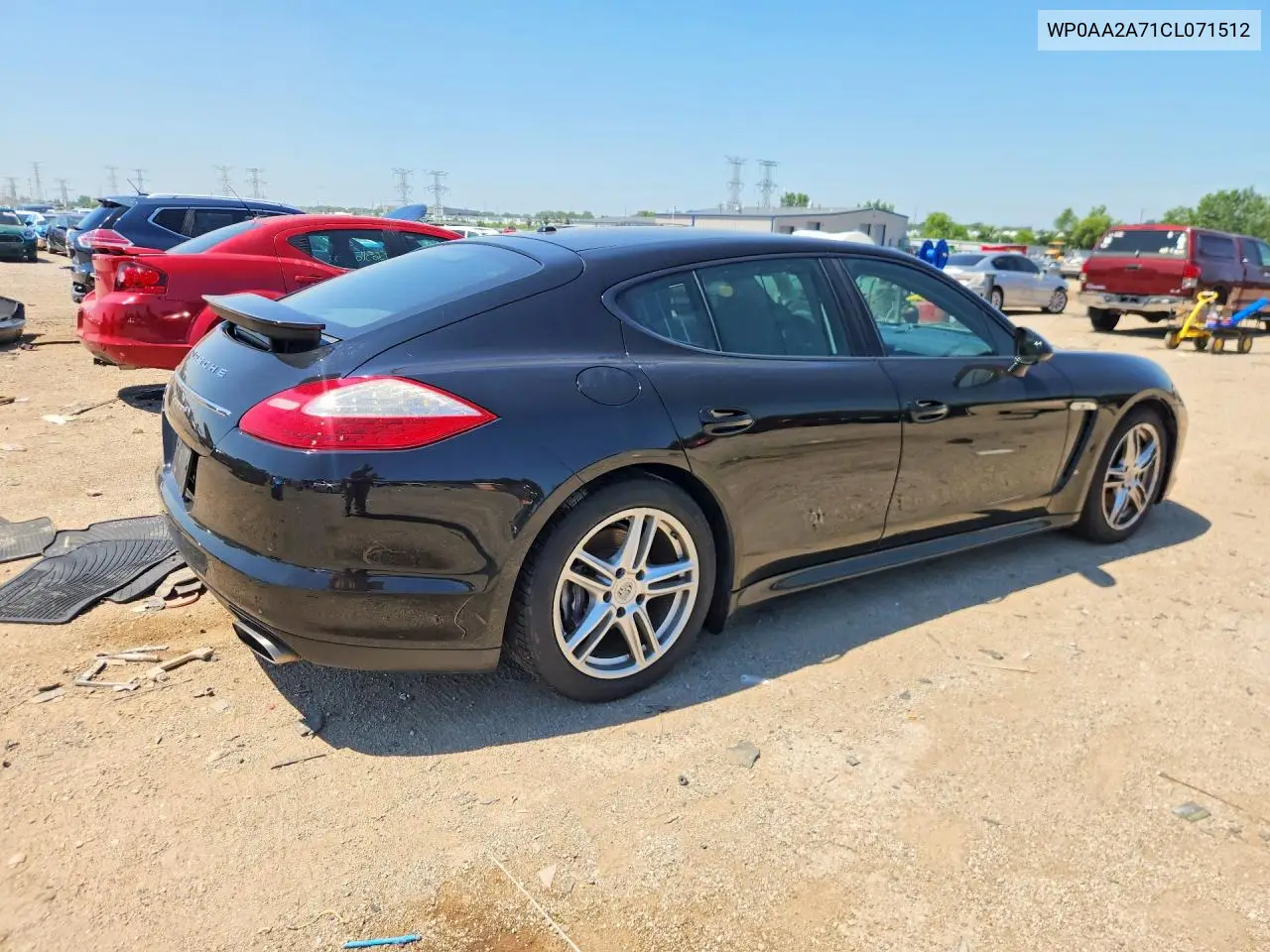 2012 Porsche Panamera 2/4 VIN: WP0AA2A71CL071512 Lot: 59905046
