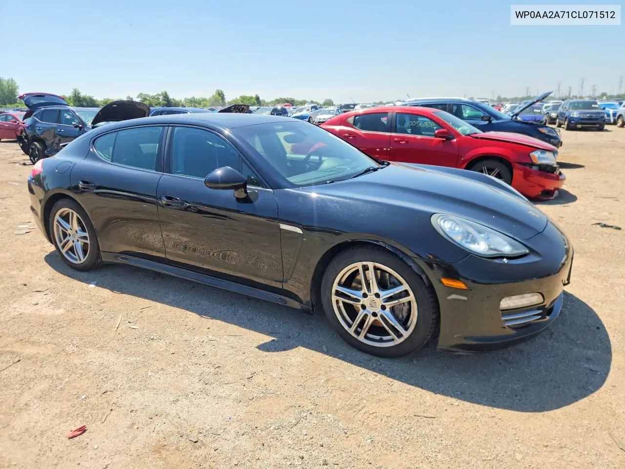 2012 Porsche Panamera 2/4 VIN: WP0AA2A71CL071512 Lot: 59905046