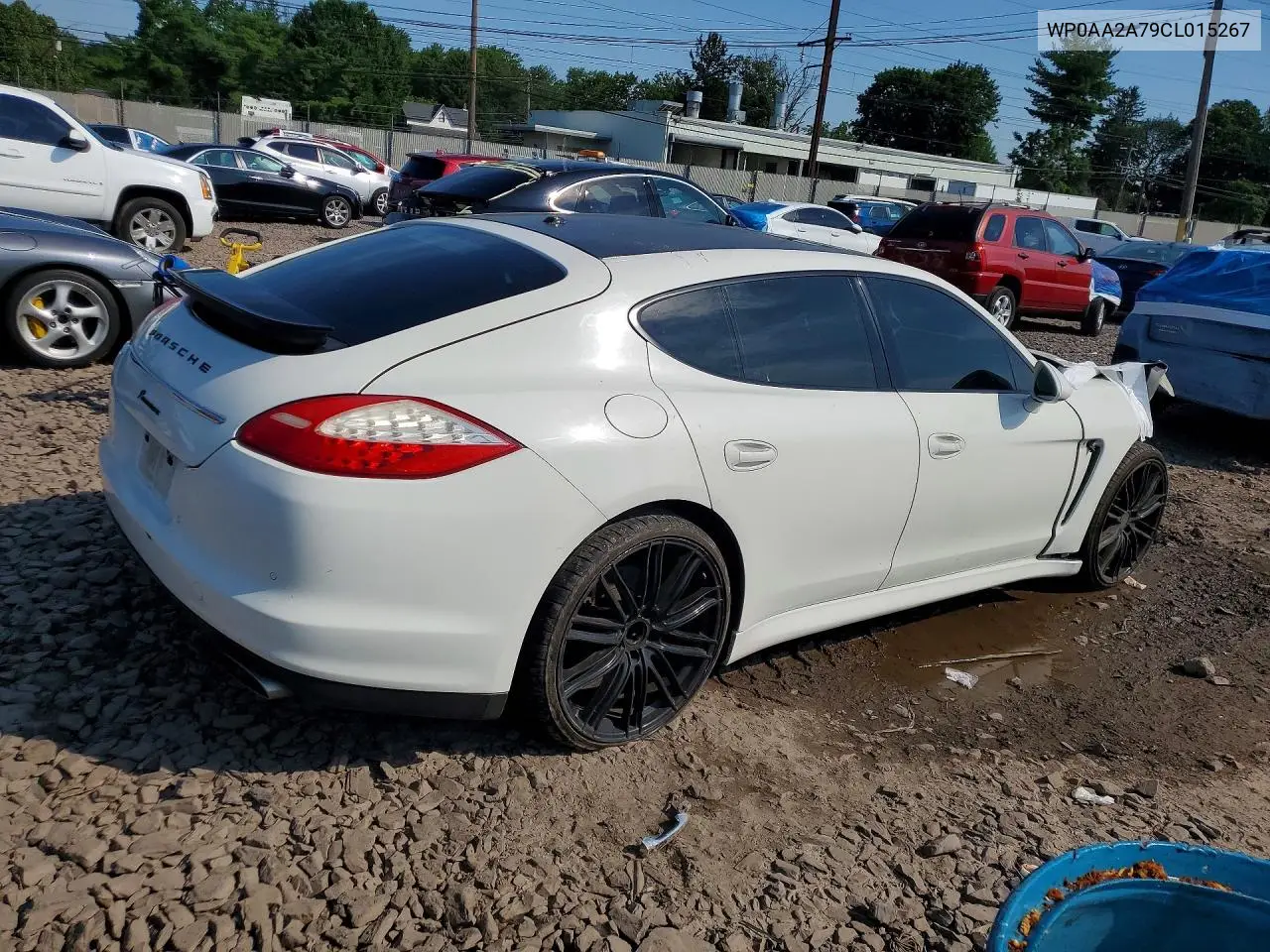 2012 Porsche Panamera 2 VIN: WP0AA2A79CL015267 Lot: 60186576