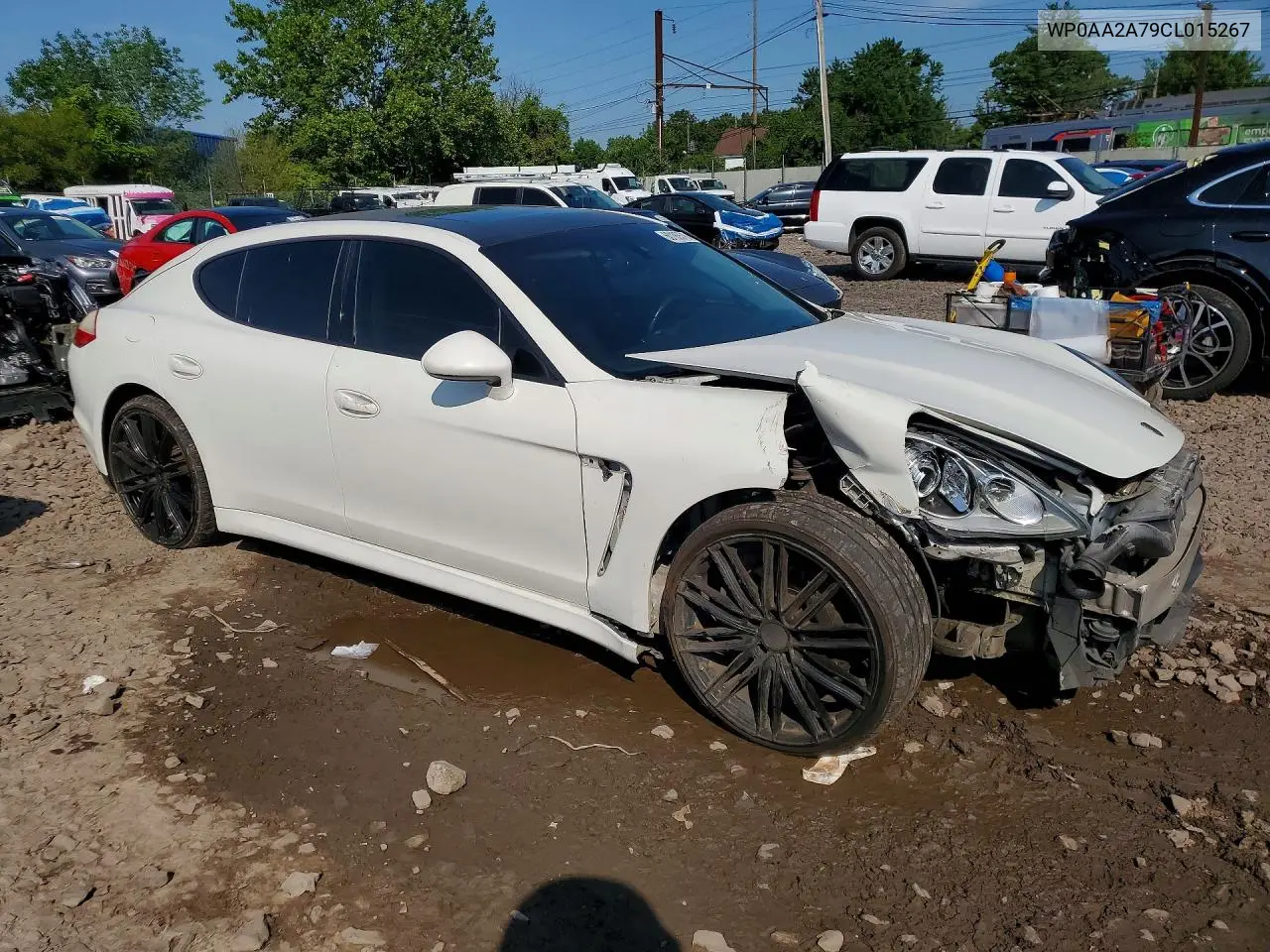 2012 Porsche Panamera 2 VIN: WP0AA2A79CL015267 Lot: 60186576