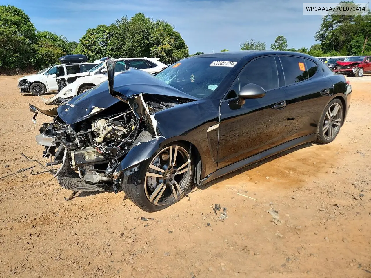 2012 Porsche Panamera 2 VIN: WP0AA2A77CL070414 Lot: 60523376