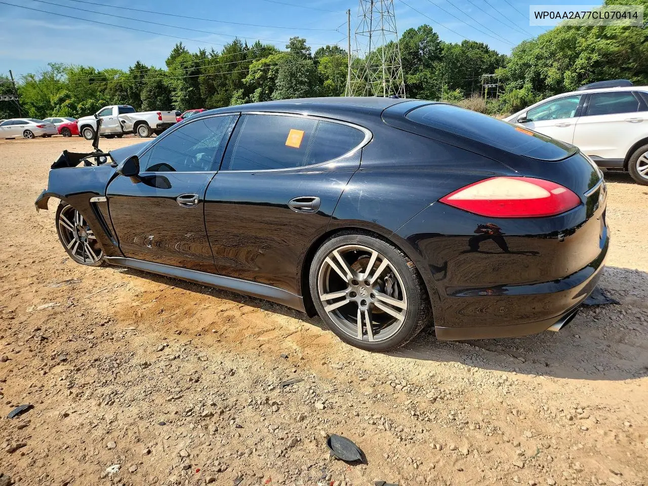 2012 Porsche Panamera 2 VIN: WP0AA2A77CL070414 Lot: 60523376
