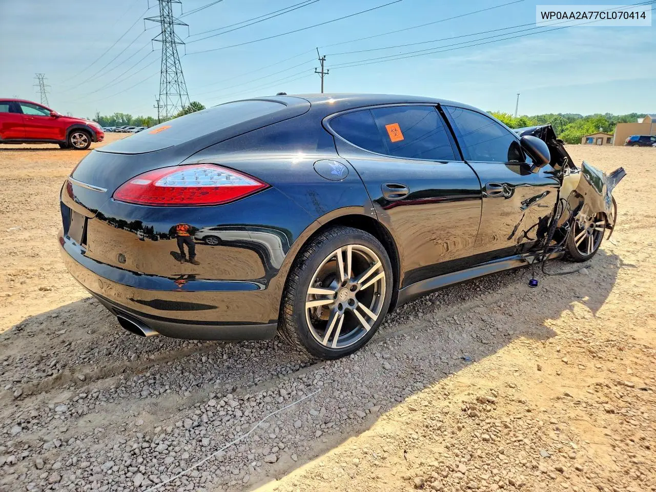 2012 Porsche Panamera 2 VIN: WP0AA2A77CL070414 Lot: 60523376