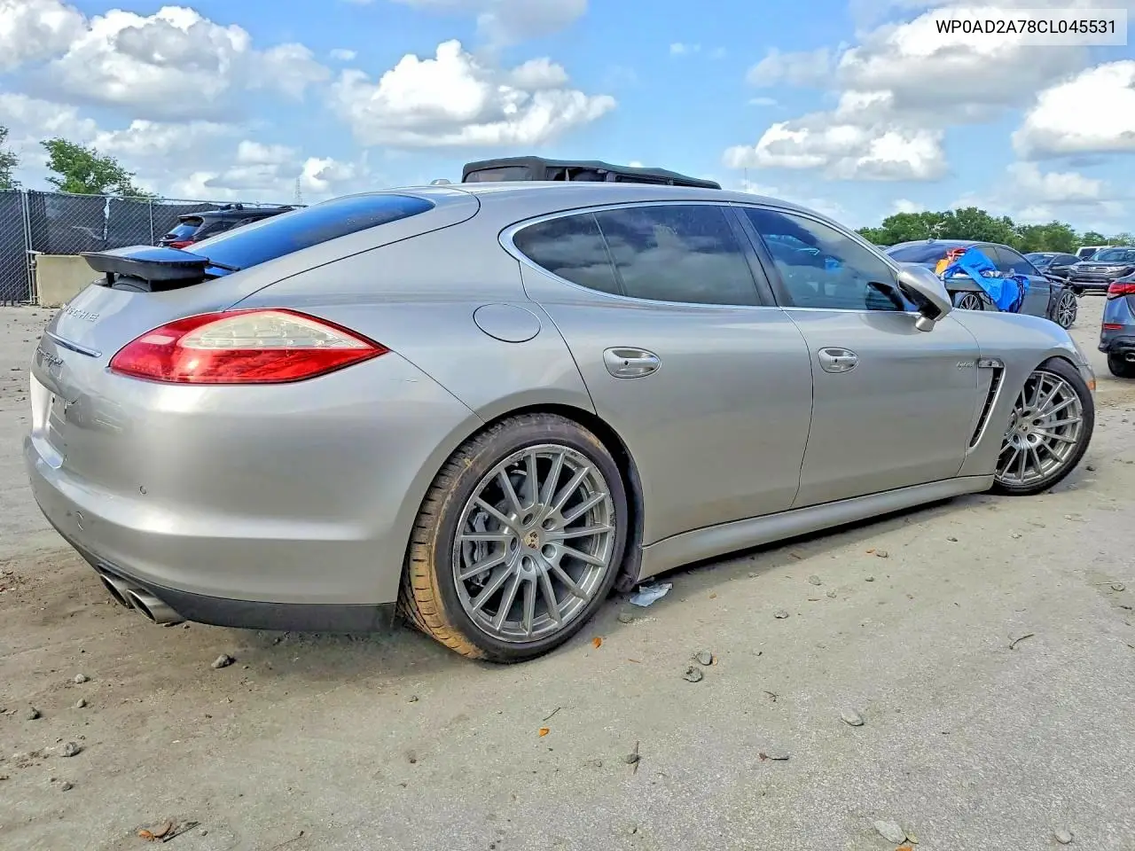 2012 Porsche Panamera S Hybrid VIN: WP0AD2A78CL045531 Lot: 61602396