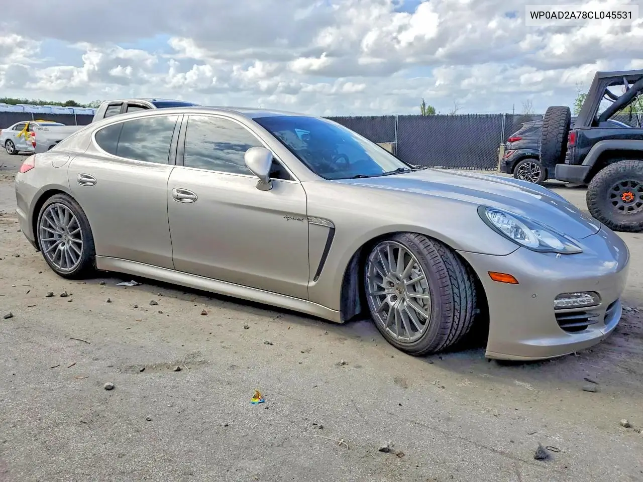 2012 Porsche Panamera S Hybrid VIN: WP0AD2A78CL045531 Lot: 61602396