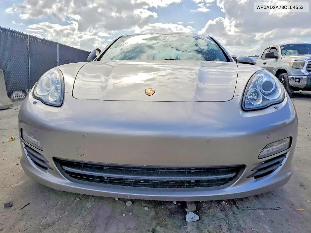 2012 Porsche Panamera S Hybrid VIN: WP0AD2A78CL045531 Lot: 61602396