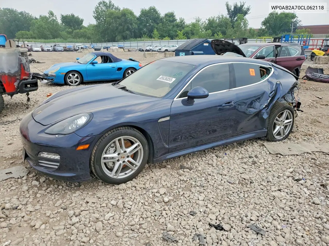 2012 Porsche Panamera S VIN: WP0AB2A70CL062118 Lot: 85636855