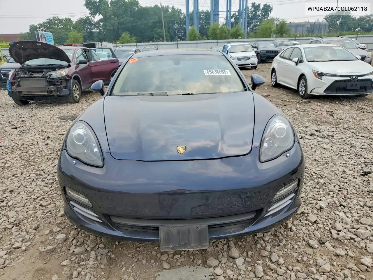 2012 Porsche Panamera S VIN: WP0AB2A70CL062118 Lot: 85636855