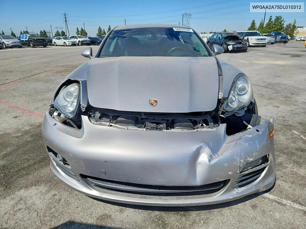 2013 Porsche Panamera 2/4 VIN: WP0AA2A75DL010312 Lot: 56854456