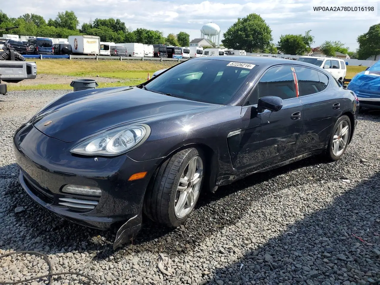 2013 Porsche Panamera 2 VIN: WP0AA2A78DL016198 Lot: 57226216