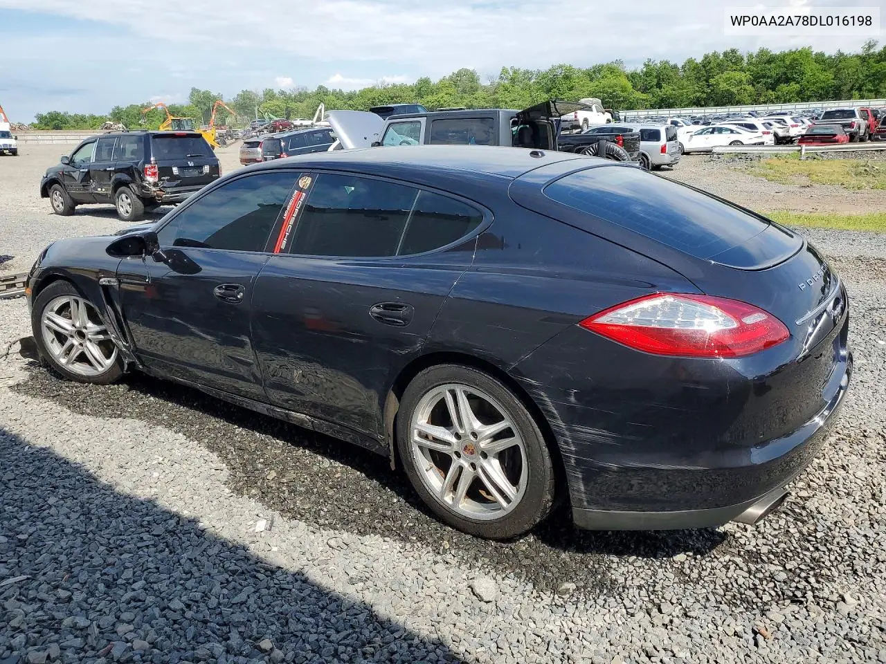 2013 Porsche Panamera 2 VIN: WP0AA2A78DL016198 Lot: 57226216