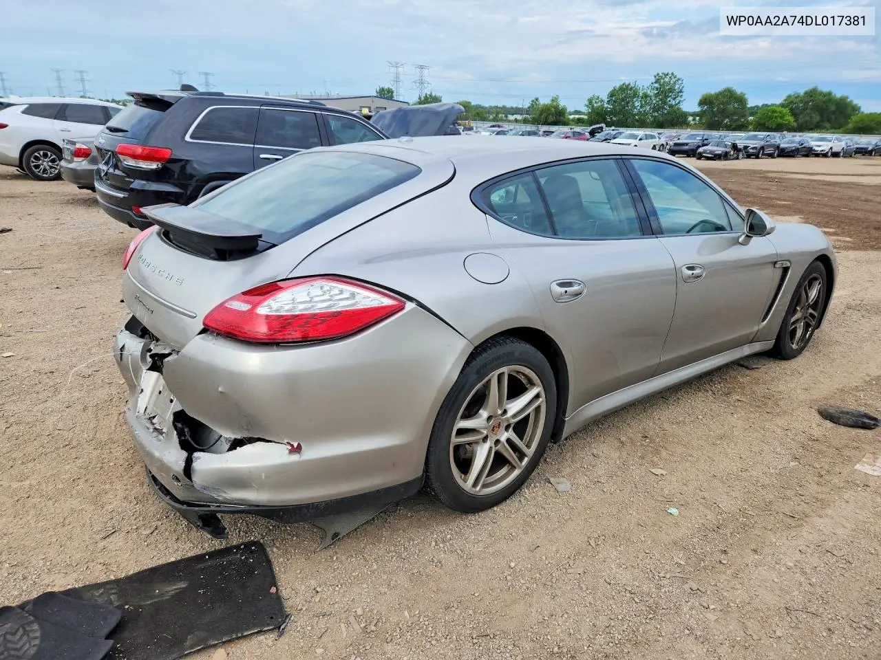 2013 Porsche Panamera 2/4 VIN: WP0AA2A74DL017381 Lot: 58612486