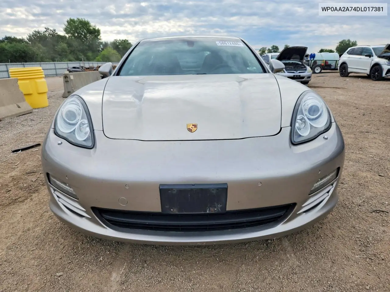 2013 Porsche Panamera 2/4 VIN: WP0AA2A74DL017381 Lot: 58612486