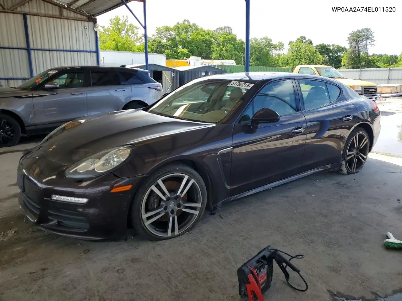 2014 Porsche Panamera 2 VIN: WP0AA2A74EL011520 Lot: 51706216