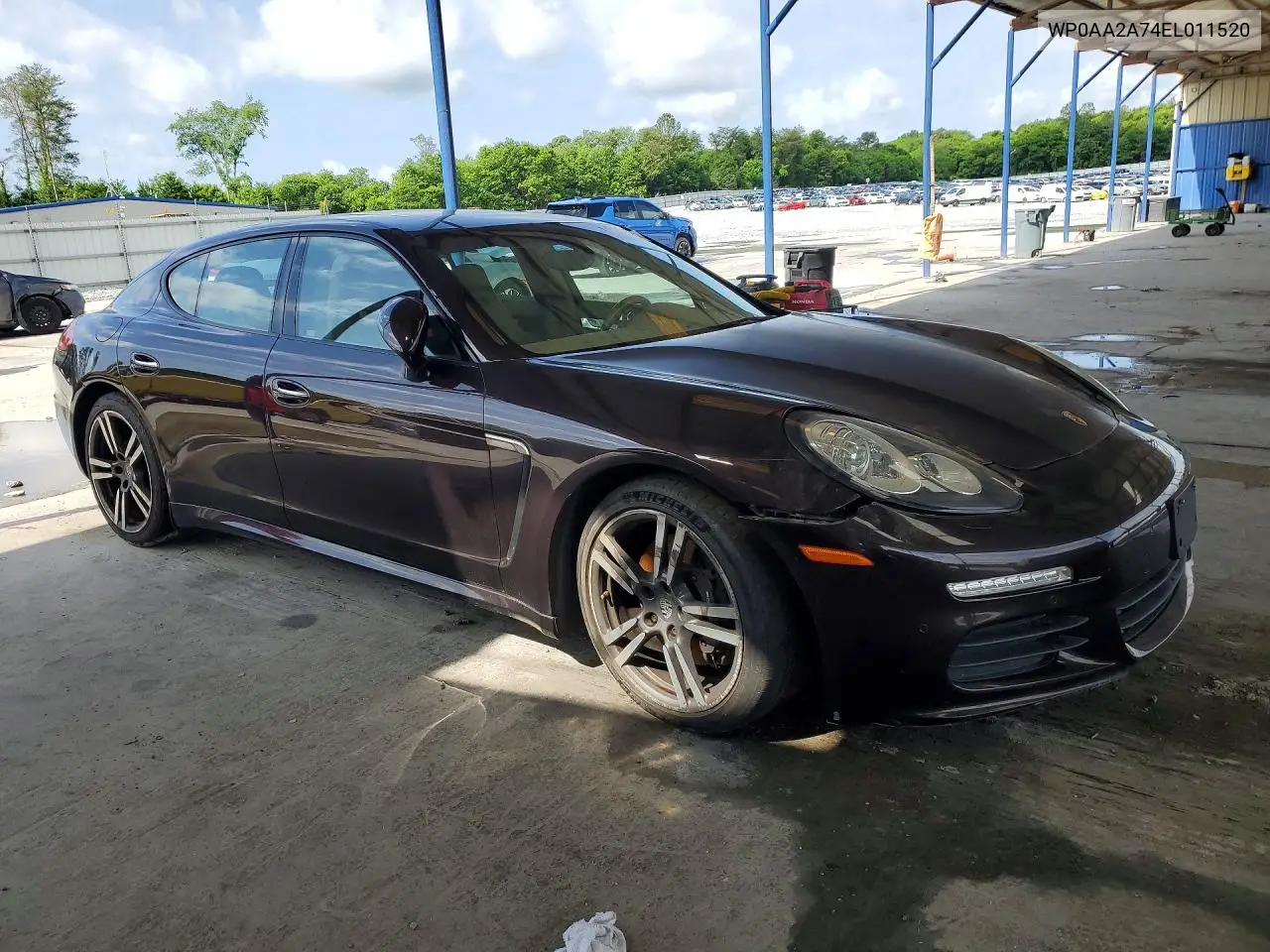 2014 Porsche Panamera 2 VIN: WP0AA2A74EL011520 Lot: 51706216