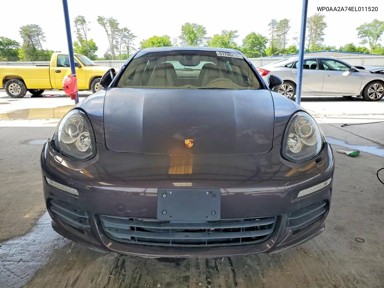 2014 Porsche Panamera 2 VIN: WP0AA2A74EL011520 Lot: 51706216